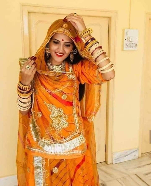 Rajputi Poshak is the symbol of Rajasthani traditional culture | Indian  bridal fashion, Indian designer wear, Fashion